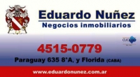 Anunciante: Eduardo Nuñez inmobiliaria